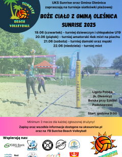 Boże Ciało z Gminą Oleśnica Sunrise 2025 Damski